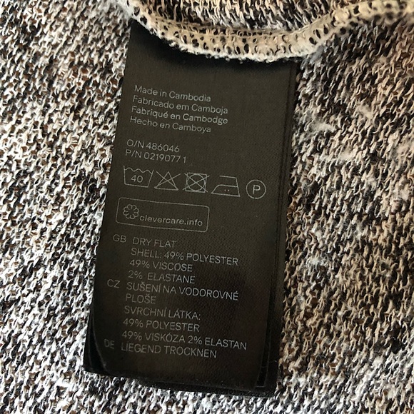 Divided by H&M Long Salt-and-Pepper Cardigan - Picture 9 of 11